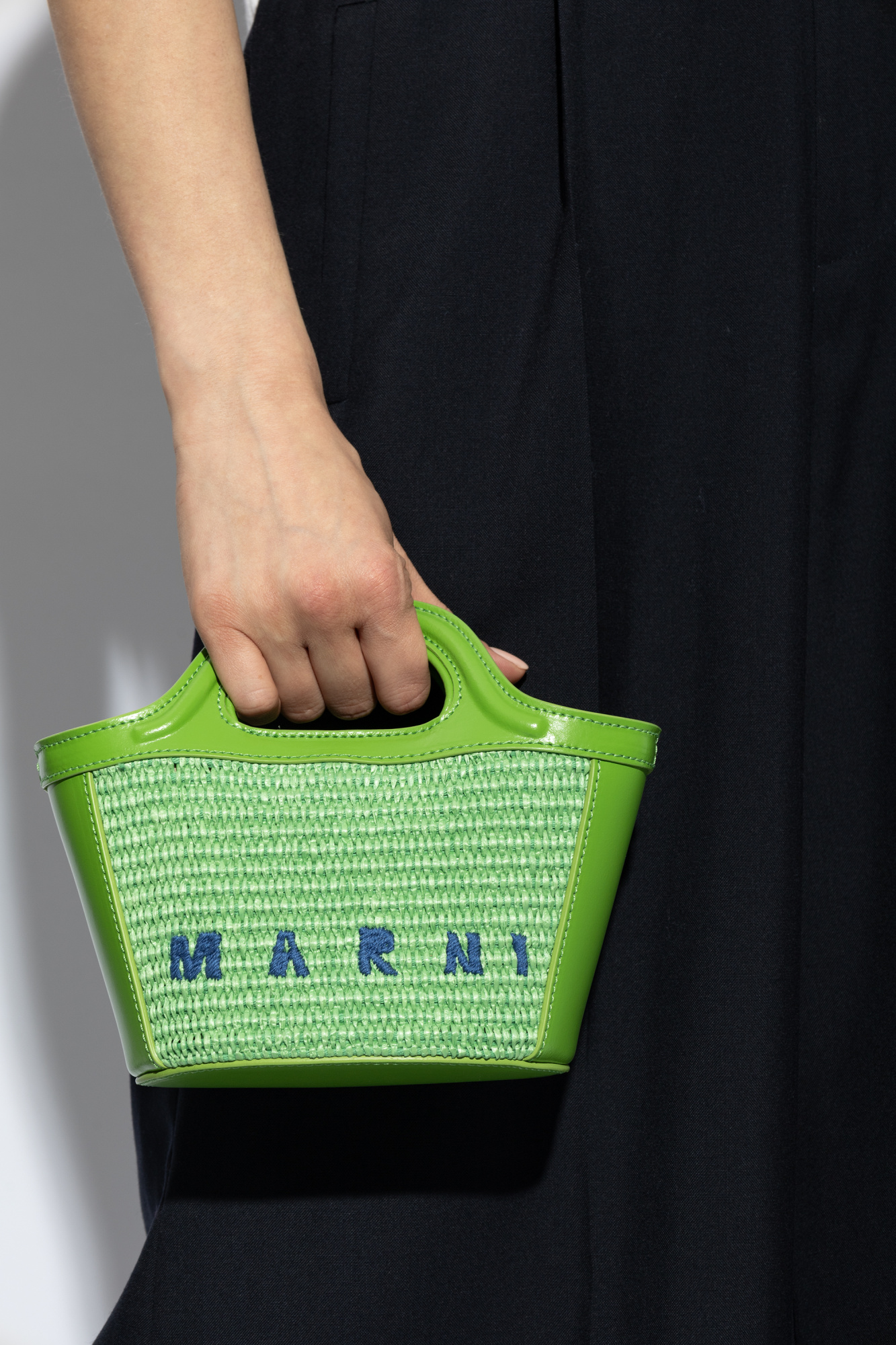 Green 'Tropicalia Micro' Shoulder Bag Marni Green 'Tropicalia Micro' Shoulder Bag Marni